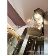 Panoramic Elevator/Lift with Glass Cabin for Sightseeing